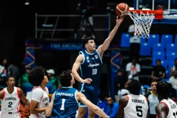 Argentina le ganó a Canadá y jugará la final de la Americup con Brasil