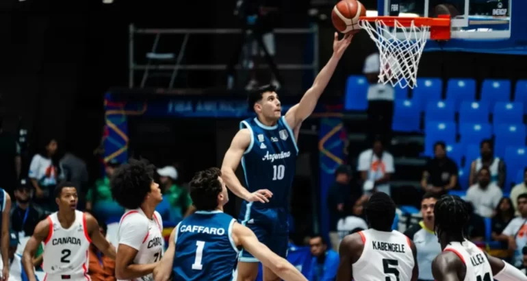 Argentina le ganó a Canadá y jugará la final de la Americup con Brasil Argentina le ganó a Canadá y jugará la final de la Americup con Brasil