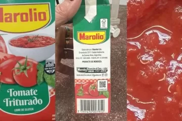 Anmat recomendó no consumir tomate Marolio que podría estar contaminado Anmat recomendó no consumir tomate Marolio que podría estar contaminado