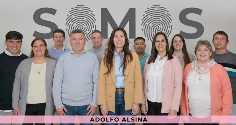 “Somos Adolfo Alsina” presentó su lista para las elecciones del 7 de septiembre “Somos Adolfo Alsina” presentó su lista para las elecciones del 7 de septiembre