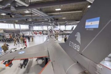 Los aviones caza F-16 comprados a Dinamarca, la nueva joya de la Fuerza Aérea Argentina