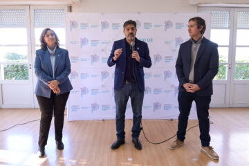 “Los jóvenes quieren estudiar y trabajar, y Puentes les da esa posibilidad”, afirmó Bianco en Carhué