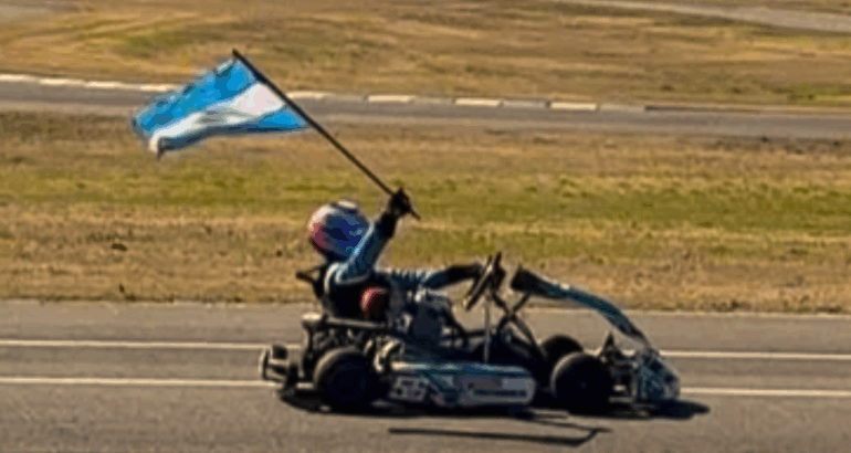 Podio para Lucía Todino y buena performance de Santiago Delgado en el Kart del Oeste Podio para Lucía Todino y buena performance de Santiago Delgado en el Kart del Oeste