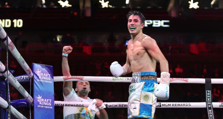 Histórico triunfo del argentino Mirco Cuello en Libia: noqueó en el segundo round y se consagró campeón mundial Histórico triunfo del argentino Mirco Cuello en Libia: noqueó en el segundo round y se consagró campeón mundial