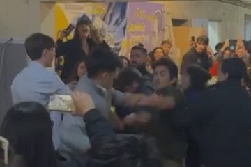 Escándalo en la Facultad de Derecho de la UBA: estudiantes libertarios y peronistas se enfrentaron a piñas