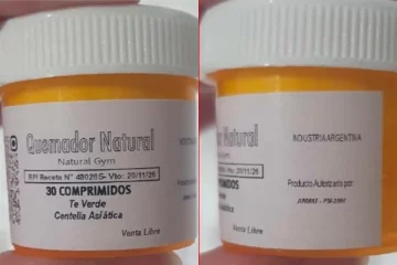 Prohibieron comprimidos para bajar de peso: alertan sobre “riesgo para la salud” Prohibieron comprimidos para bajar de peso: alertan sobre “riesgo para la salud”