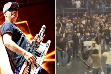 Batalla campal en un recital de Damas Gratis en Colombia: hay al menos un muerto