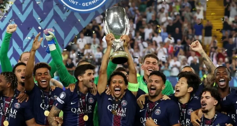 PSG campeón de la Supercopa de Europa tras vencer al Tottenham por penales PSG campeón de la Supercopa de Europa tras vencer al Tottenham por penales