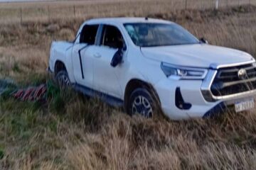 Trágico accidente en Ruta 3: dos mujeres fallecieron tras choque y vuelco