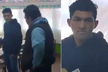 Detienen a un fiscal Libertario por robar boletas de Fuerza Patria Detienen a un fiscal Libertario por robar boletas de Fuerza Patria