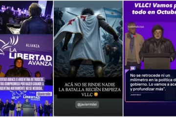 «Acá no se rinde nadie», la nueva reacción de Milei luego de la derrota libertaria en Provincia «Acá no se rinde nadie», la nueva reacción de Milei luego de la derrota libertaria en Provincia