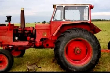 Macachín: apareció el tractor sustraído a un productor rural
