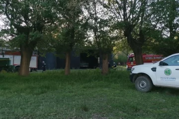 Alpachiri: Un empleado rural sufrió quemaduras tras un incendio en un campo