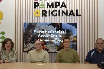 Miguel Riglos se prepara para la Sexta Fiesta Nacional del Asador Criollo Miguel Riglos se prepara para la Sexta Fiesta Nacional del Asador Criollo