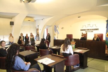 Participación y compromiso: el Parlamento Juvenil reunió a los secundarios de Adolfo Alsina