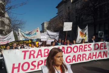 Trabajadores del Hospital Garrahan realizarán una caravana a Olivos para exigir la Emergencia Pediátrica