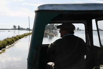 Inundaciones: en 9 de julio, productores pidieron “ordenar el desorden” en la Cuenca del Salado
