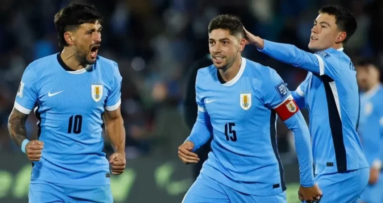 Uruguay goleó a Perú y sacó boleto al Mundial Uruguay goleó a Perú y sacó boleto al Mundial