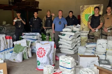 Operativo conjunto permitió a la policía recuperar en Villa Maza agroquímicos robados por más de $250 millones