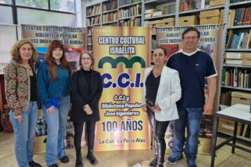 El Centro Cultural Israelita de Rivera participó del 12° Encuentro Nacional de Bibliotecas de Colectividades