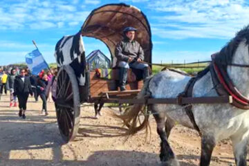 Una multitud de fieles participó de la peregrinación a la Ermita de Saavedra Una multitud de fieles participó de la peregrinación a la Ermita de Saavedra