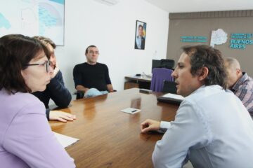 Andres gestionó la reactivación de las 36 viviendas inconclusas en Villa Maza Andres gestionó la reactivación de las 36 viviendas inconclusas en Villa Maza