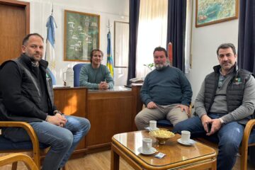 El intendente Andres recibió a autoridades de la Universidad Nacional de Lomas de Zamora