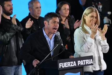 ’El futuro es del pueblo’: Kicillof buscó reanimar al peronismo tras la derrota electoral