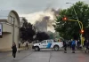 Un importante incendio afecta las instalaciones de un Hipermercado bahiense Un importante incendio afecta las instalaciones de un Hipermercado bahiense