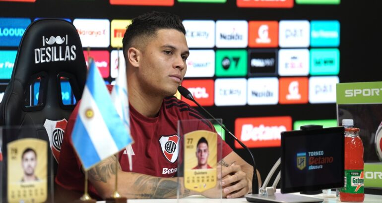JuanFer Quintero palpitó el Superclásico: “Es el momento para dar el golpe en la mesa” JuanFer Quintero palpitó el Superclásico: “Es el momento para dar el golpe en la mesa”