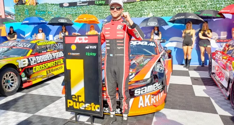 Canapino voló en Paraná y logró su sexta “pole” del año