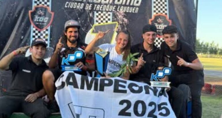 Lucía Todino se consagró campeona del Clausura en el Kart del Oeste Lucía Todino se consagró campeona del Clausura en el Kart del Oeste