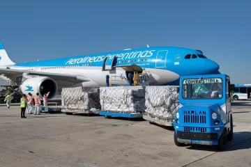Con casi 16 mil toneladas, Argentina mostró uno de los mejores registros de carga aérea del año Con casi 16 mil toneladas, Argentina mostró uno de los mejores registros de carga aérea del año