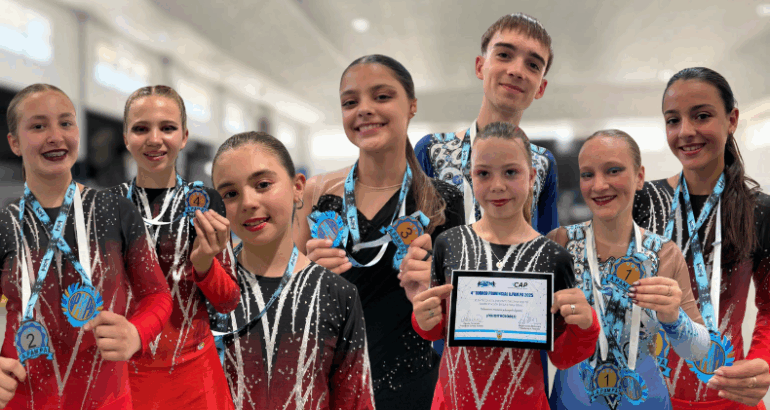 Brillante cierre de año para el Patín Artístico del Club Deportivo Rivera en el Provincial Brillante cierre de año para el Patín Artístico del Club Deportivo Rivera en el Provincial