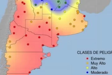Alerta máxima por incendios forestales en el Sudoeste Bonaerense y gran parte del país Alerta máxima por incendios forestales en el Sudoeste Bonaerense y gran parte del país