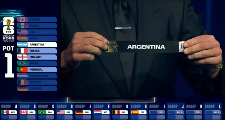 Argentina jugará el Grupo J del Mundial ante Argelia, Austria y Jordania Argentina jugará el Grupo J del Mundial ante Argelia, Austria y Jordania