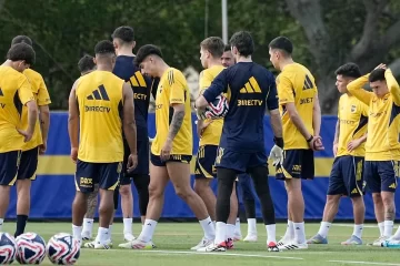 Boca volvió a los entrenamientos e inició la pretemporada en Ezeiza