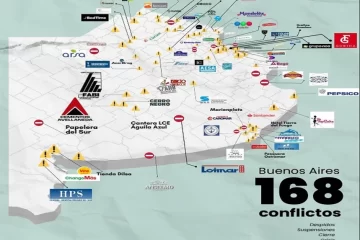 El mapa de despidos, suspensiones y cierres de empresas: 629 conflictos laborales en todo el país El mapa de despidos, suspensiones y cierres de empresas: 629 conflictos laborales en todo el país