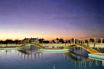 Comienza el Finde Estelar con la Noche de las Termas en Carhué Comienza el Finde Estelar con la Noche de las Termas en Carhué