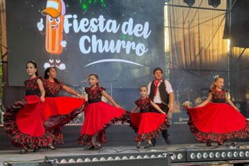 Villa Iris celebró la fiesta del Churro con música, sabores y una gran convocatoria regional