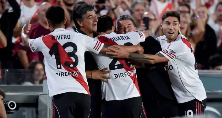 River le ganó a Banfield y Marcelo Gallardo se despidió del Millonario River le ganó a Banfield y Marcelo Gallardo se despidió del Millonario