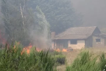 El drama de Epuyén por los incendios con 100 casas afectadas por el fuego: «Ya no queda una montaña verde» El drama de Epuyén por los incendios con 100 casas afectadas por el fuego: «Ya no queda una montaña verde»