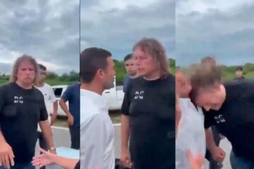 Empleado público tucumano le pegó un violento cabezazo a un diputado libertario