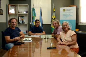 El presidente del HCD de Adolfo Alsina se reunió con Vialidad por obras y caminos