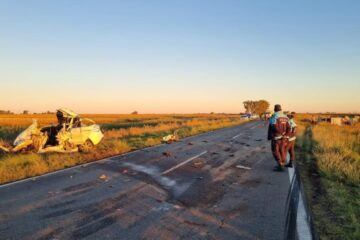 Otra tragedia en la Ruta 33: murió una mujer tras chocar contra un camión Otra tragedia en la Ruta 33: murió una mujer tras chocar contra un camión