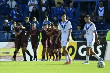 Lanús dio el golpe en Liniers, venció a Vélez y le quitó el invicto