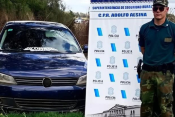 Recuperan un auto con pedido de secuestro en un operativo sobre Ruta 60