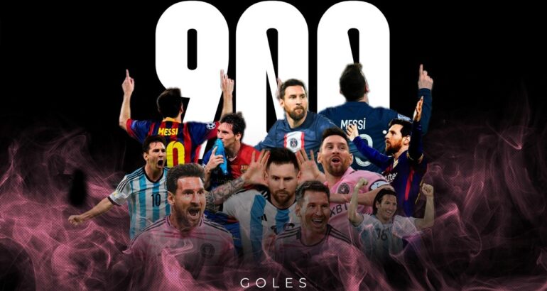Messi llegó a los 900 goles y continúa agrandando su leyenda Messi llegó a los 900 goles y continúa agrandando su leyenda