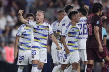 Boca volvió al triunfo y goleó a Lanús Boca volvió al triunfo y goleó a Lanús