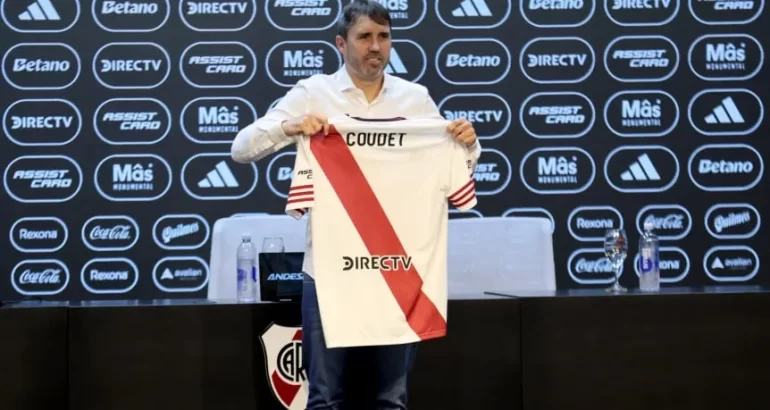 Coudet fue presentado como técnico de River: «No vine a un cumple, hay que ganar campeonatos» Coudet fue presentado como técnico de River: «No vine a un cumple, hay que ganar campeonatos»